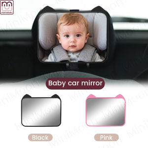 1PC Adjustable Wide-Angle Car Seat Mirror Headrest Mount Safety Monitor for Rear-Facing Baby & Child