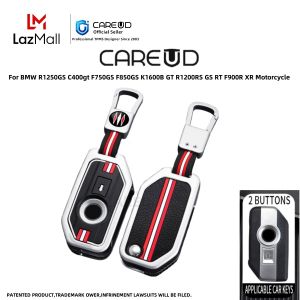 Alloy Key Case Skin Cover for BMW R1250GS C400gt F750GS F850GS K1600B GT R1200RS GS RT F900R XR Motorcycle