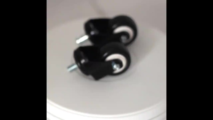 4pcs Heavy Duty Caster Wheels Pu Caster Trolley Wheels Rotating Furniture Caster Replacement