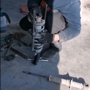 🇵🇭 2PCS 15"/380MM Car Suspension Struts Coil Spring Pressure Regulator Spring Compressor Heavy Duty Absorbers Installer Clamp Tool