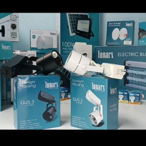 Lunarx Modern Minimalist GU5.3 Spotlight & Aluminum Track Light Housing