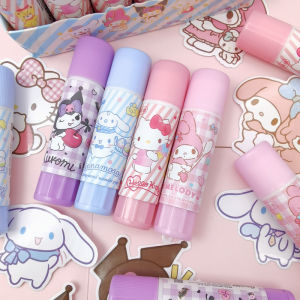 Sanrio Solid Glue Stick High Viscosity Cute Cartoon Design for Students Kindergarten DIY Handcrafts Stationery Business Supplies
