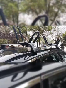 Kayak Carrier RoofRack Set/Universal Carrier Rack Set for Canoe Surf Board Small Boat