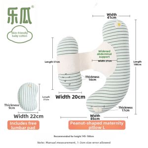 LEGUA | Adjustable Prenatal Pregnancy Pillow Ventilated Odor-Resistant Belly Not Pressing Fitting Curve