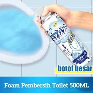 Foam Pembersih Toilet 500ml Tidak Perlu Sikat Pembersih Bak Mandi Wastafel Pembersih Kerak Keramik