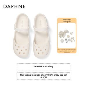Daphne | Giày Bệt Họa Tiết Báo Không Mỏi Chân