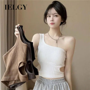 IELGY Áo Vest Thiết Kế Khoét Lỗ Thời Trang Áo Lót Nữ Có Đệm Ngực