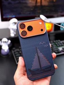 CONGA | Ốp Lưng Sợi Kevlar cho iPhone 17 Pro Max