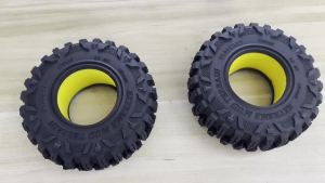 4 Cái Lốp Mềm 2.2 Inch Siêu Bám Đường Cho Xe RC Crawler 1/10 Axial Wraith SCX10 Capra Traxxas TRX4 TRX6 - Đường Kính Ngoài 120mm