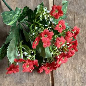 Bunga daisy ministar palsu kecil mini shabby plastik hias artificial dekorasi