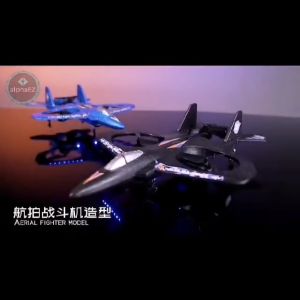 RC EPP Foam Stunt Hovering Plane Airplane 2.4GHz Remote Control 6 Channel Fighter Drone LED Glider Toys