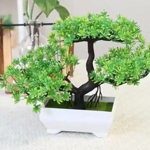 Cây Bonsai Nhân Tạo Hoa Giả Trong Chậu Trang Trí Cho Đám Cưới Tại Nhà Trang Trí Tân Gia Mặt Bàn Hiên Nhà Điểm Nhấn Nhựa Mô Phỏng Hoa Hồng