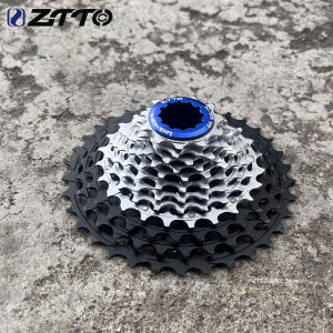 ZTTO 11/12 Speed Ultraight Road Bike Cassette Black-silver Sprocket ULT 11s 12s 11-28/30/32/34/36T Freewheel Gravel Cassette K7