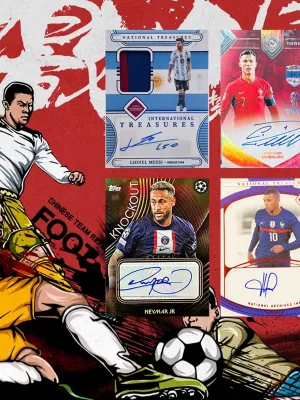 Bộ Thẻ Bóng Đá Ký Tên Mosaic Prizm Của Các Sao World Cup Premier League Champions League