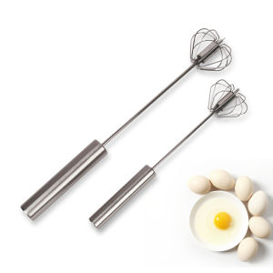 Cây Đánh Trứng Inox Trục Tự Xoay