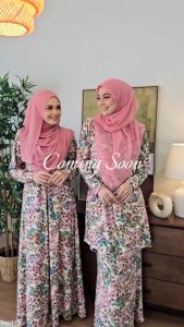 Baju kurung Clearance by DSOFEA mosscrepe tak payah gosok