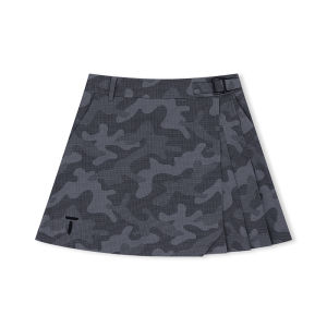 EUROPEAN TOUR | Cooling Sun Protection Camouflage Print Skirt