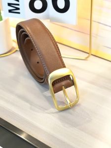 Classic belt เข็มขัดผู้หญิง เอวใหญ่ ใช้ได้ทั้งผู้ชายและผู้หญิง รูเจาะเอวถึง 37 นิ้ว เจาะรูเพิ่มฟรี! หนังคุณภาพ CB013