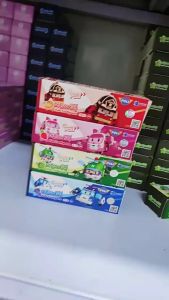 Kem đánh răng trẻ em từ 2-12 tuổi Poli chống sâu răng Hàn Quốc 80g