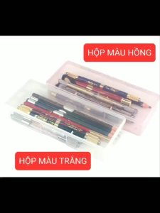 Hộp nhựa chữ nhật đựng dũa  cọ  dụng cụ nail - Hoang My food and beauty