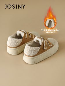 Josiny | Warm Lined Snow Boots Female Fur Shoes