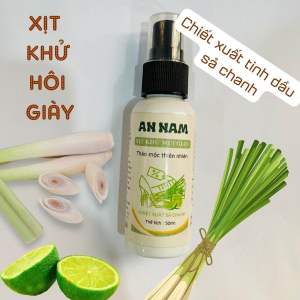 Xịt Thơm Thảo dược - Khử hôi giày - hôi chân - ngăn tiết mồ hôi lòng bàn tay bàn chân chai 50ml