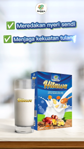 HITAWA Susu Kambing Etawa Plus Jahe Ampuh Mengatasi Nyeri Tulang Dan Sendi Herbal Asli