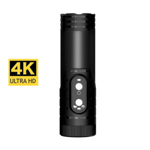Camera Hành Động Thể Thao Mini 4K Full HD 1080P Tích Hợp Đèn Pin Gắn Mũ Bảo Hiểm Lý Tưởng Cho Xe Đạp Xe Máy - Camera Đeo Thân Người