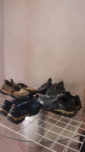 "Sepatu Sandal Hiking Pria Olahraga Tali Gunung Mendaki Terlaris Bernapas Musim Panas Waterproof 38-44"BLUE