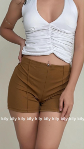 BUY 1 TAKE 3 (Total of 4) KILY.PH Highwaist Trouser Basic Korean Shorts 19A0048