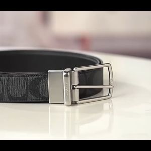 mens belt with floral needle buckle that can be cut business belt holiday gift for men Size: 3.8 * 120cm (Cutting length)