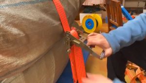 10 Ton Tali Kecepatan Ratchet Tie Down 5CMx 10M/Tali pengikat barang /Tali Ikat Barang Mobil Truk 10 Ton X10M 5CM KUAT