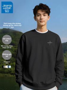 Jeanswest | Áo Hoodie Phong Cách Thư Giãn Dày Hơn