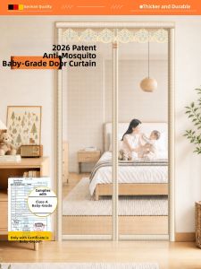 SHULIAN | Magnetic Mosquito-Resistant Net Door for Maternal and Infant Home Use