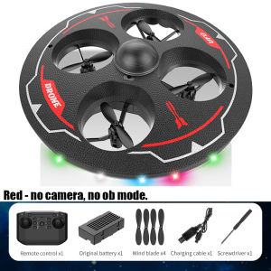 Drone with Camera Foam UAV Ufo Intelligent Obstacle Avoidance Aerial Aircraft 2.4G 4CH Mini RC Helicopter Dron Toys for Kids