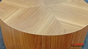 Living Concept Round Coffee Table with Side Table