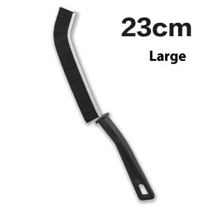 STAR FRUIT แปรงสำหรับผมแข็งอัลลอยอเนกประสงค์สำหรับทำความสะอาดช่องว่างมุมและกระเบื้องในห้องน้ำ