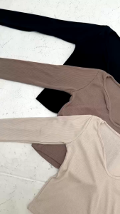 Sakura Glory - SINDY TOP RIB KNIT PREMIUM UKURAN ALLSIZE / ATASAN / BLOUSE / WANITA / DEWASA / DISTRO / IMPORT / COD / DISKON / GRATIS ONGKIR / MURAH