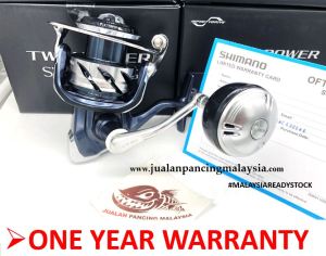 SHIMANO 2021 TWIN POWER SW SALTWATER SPINNING FISHING REEL WITH ORIGINAL 1 YEAR LOCAL WARRANTY