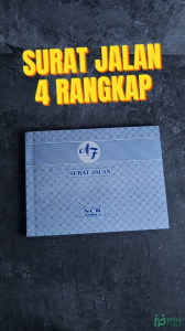 Surat Jalan 4 Ply NCR Rangkap 4 SJ AF