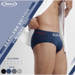 Sorex Sport M3801 Celana Dalam Pria Seamless (2 PCS)
