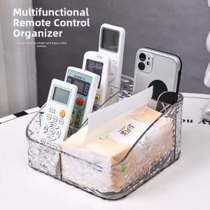Luxurious Remote Control Storage Box Desk Organizer