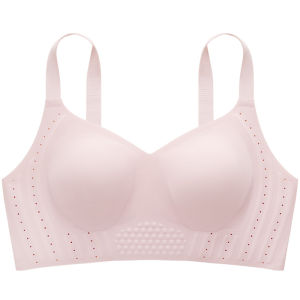 AIMO | เสื้อชั้นในไร้โครงแบบเต็มคัพเอวสูงสำหรับผู้หญิง เสื้อชั้นในไร้ตะเข็บแบบบาง ทรงกระบอก ป้องกันการหย่อนคล้อย ขนาดใหญ่ เสื้อชั้นในแบบสวมหัว