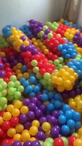 Paket Mandi Bola Anak - Mainan Mandi Bola Anak Plastik Warna Warni Kecil Isi 1000 Pcs Tebal Murah