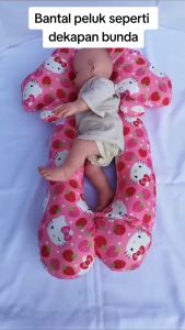 Bantal Peluk Bayi Bantal Dotu Anti Bakteri Bantal Anti Kaget Hug Pillow Bantal Bayi Premium Anti Peyang dan Anti Kaget