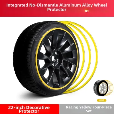 Car Wheel Hub Protection Ring Strip Tire Rim Modification Repair Decorative Adhesive Strip Body Anti-Scratch Collision Resistance