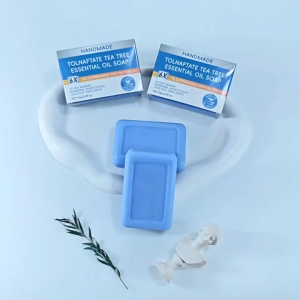 Patented Formula 1% Tolnaftate Antifungal Soap Tea Tree Oil Bar Soap Fast Relief Athletes Foot Ringworm & Skin Irritation
