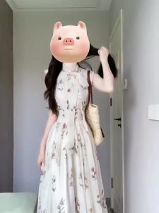 Homecore | Đầm Dài Hoa Phong Cách Pháp Cho Mùa Hè Biển