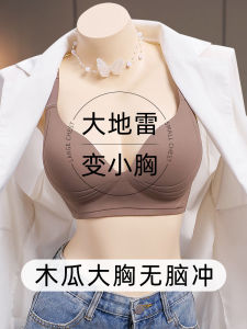 Adjustable Thin Womens Bra Large Size Anti-Sagging Prevent Side Breast Collection Gather Type Underwear Rabbit Ear Cup T-Type