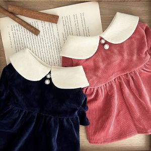 Autumn Pet Princess Skirt Teddy Bichon Pomeranian Yorkshire Maltese Cat Small Size Dogs Dog Clothes